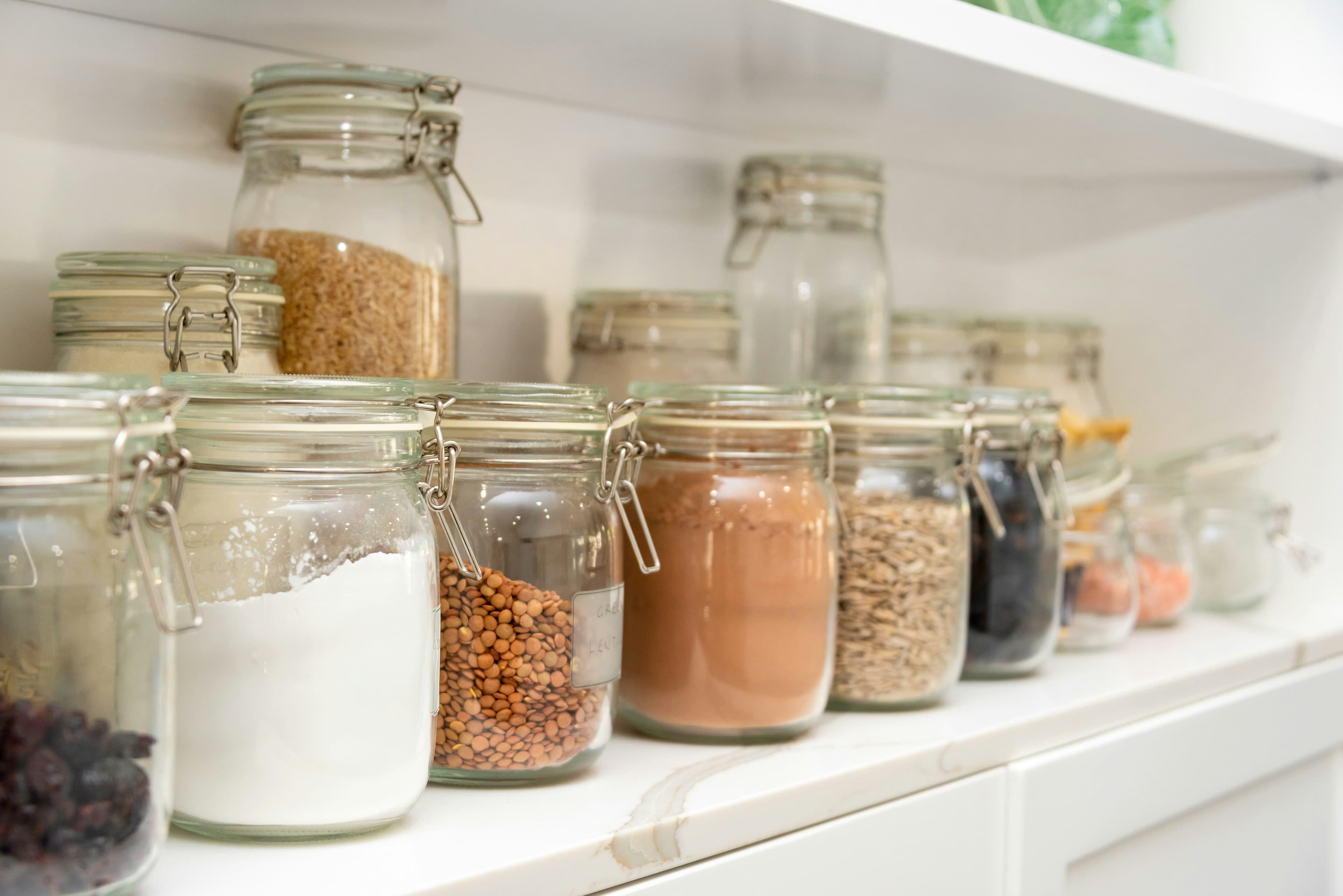 Organized Dry Pantry